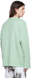 Reebok Classics Green Cotton T-Shirt
