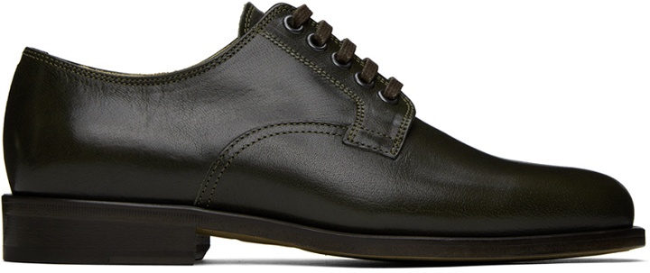Photo: LEMAIRE Gray Casual Square Derbys