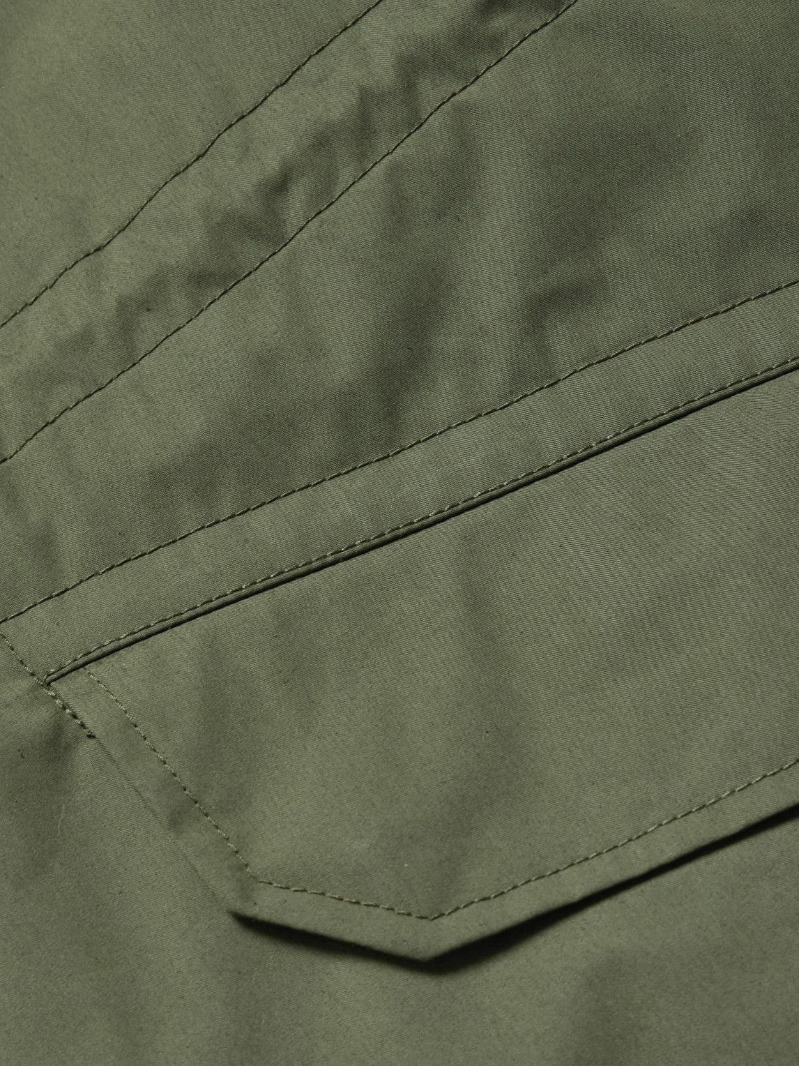 Yves Salomon - Cotton-Blend Twill Parka with Detachable Shearling Liner - Green