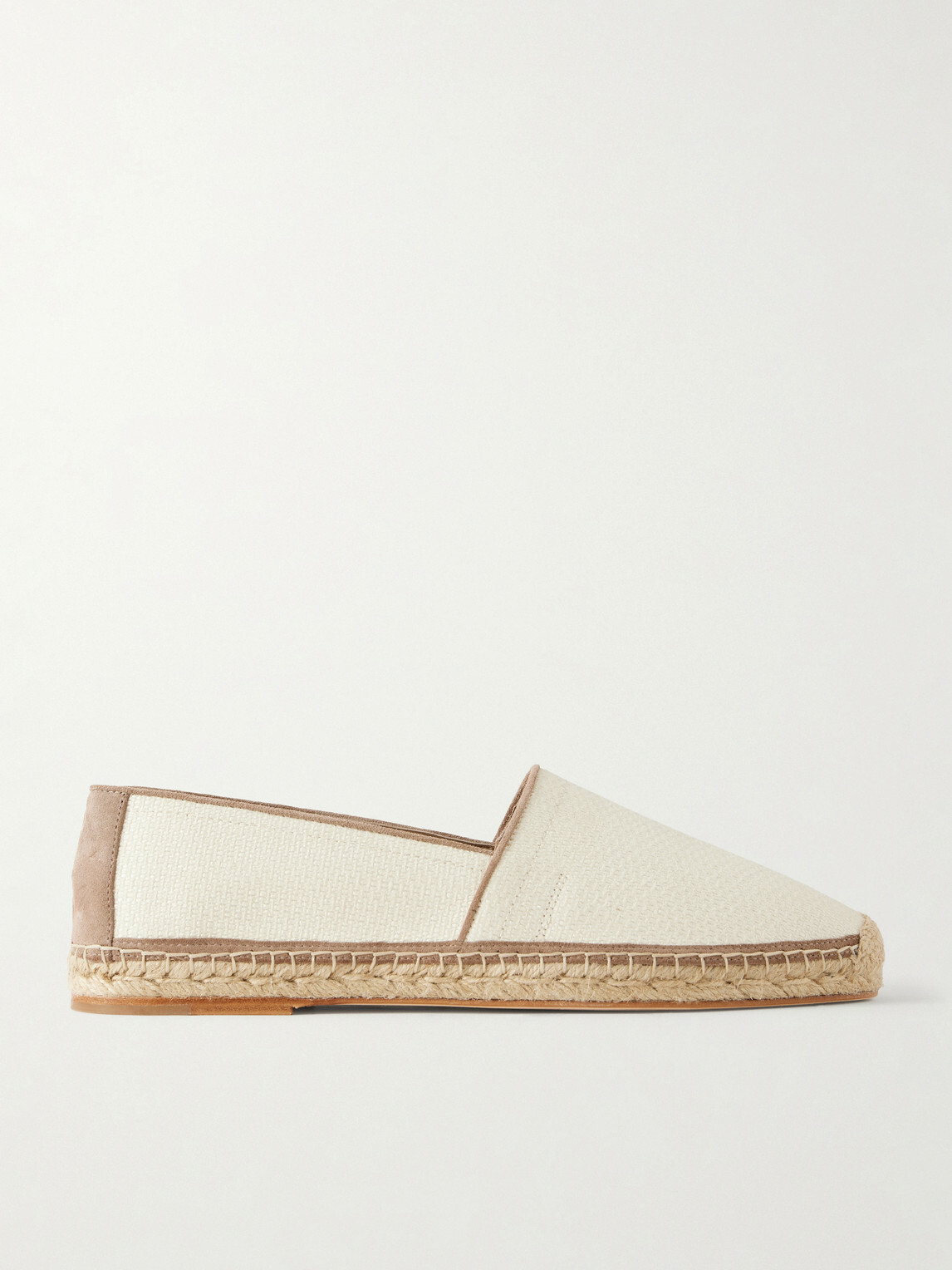 Brunello Cucinelli - Raffia Espadrilles - White