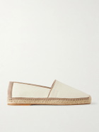 Brunello Cucinelli - Raffia Espadrilles - White