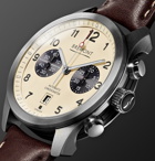 Bremont - ALT1-Classic/CR Automatic Chronograph 43mm Stainless Steel and Leather Watch, Ref. No. ALT1-C/CR - Neutrals