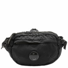 C.P. Company Men's Lens Bumbag in Black