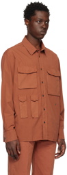 Études Red Checkpoint Shirt