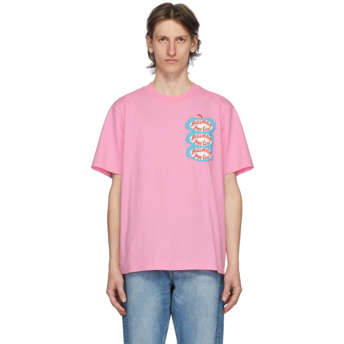 Photo: Billionaire Boys Club Pink Apple Logo T-Shirt