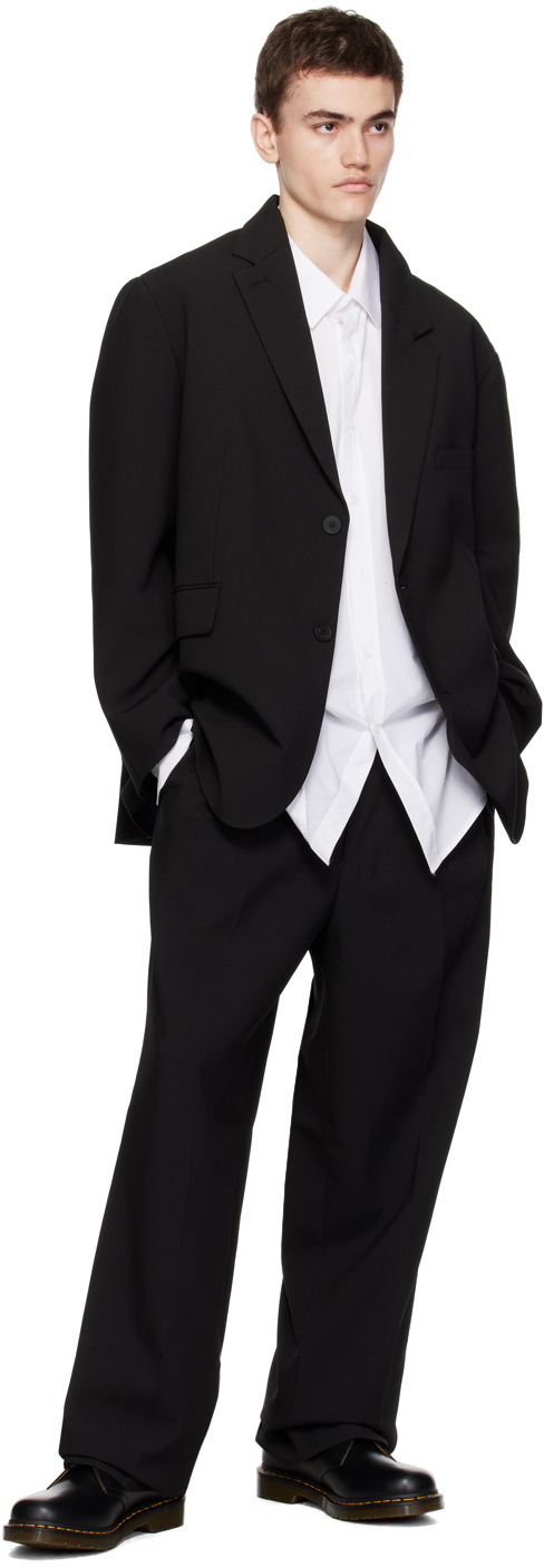 The Frankie Shop Black Beo Blazer