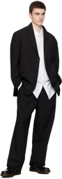 The Frankie Shop Black Beo Blazer