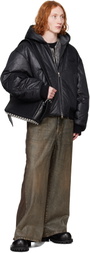 Alexander Wang Black Ricco Medium Flap Bag