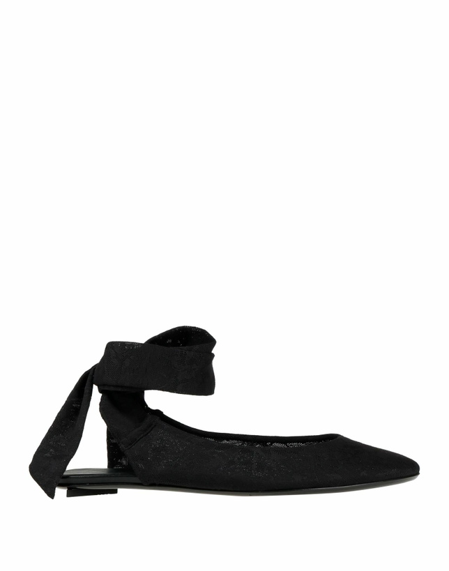 Photo: The Attico Womens Ballet flats in Black
