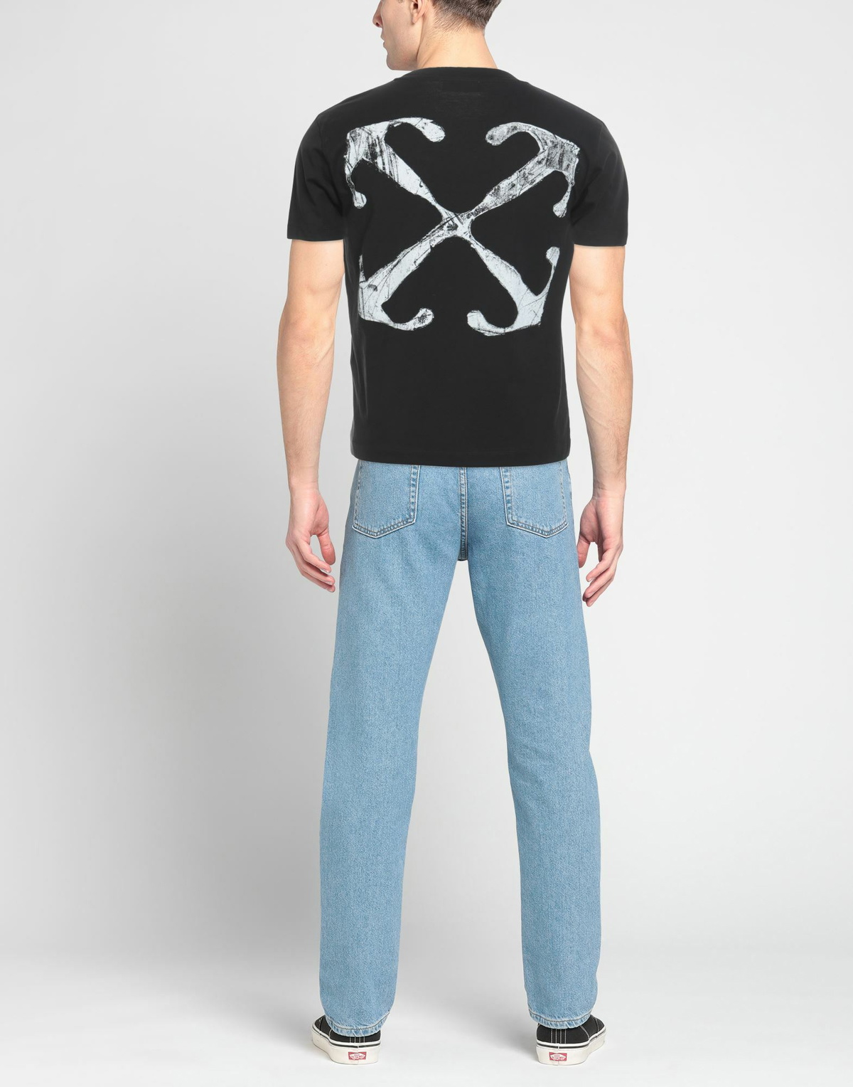 Off-white Mens T-shirt in Black