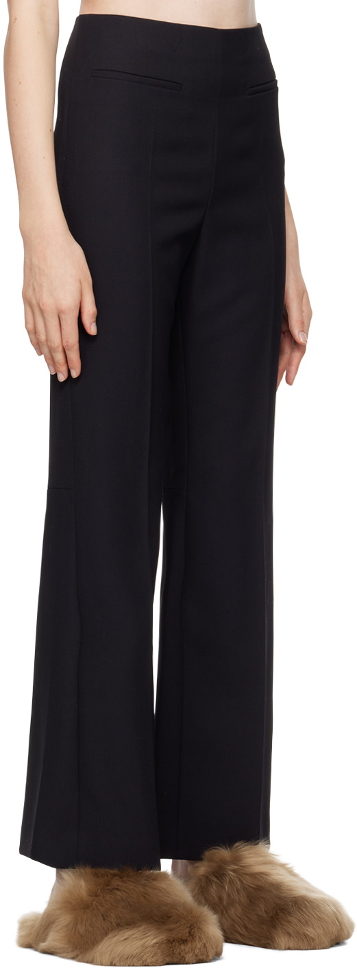 Carven Black Cropped Trousers