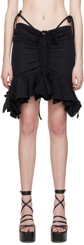 Photo: Emily Watson SSENSE Exclusive Black Miniskirt