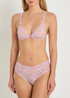 Skims Stretch-lace Briefs Light Pink