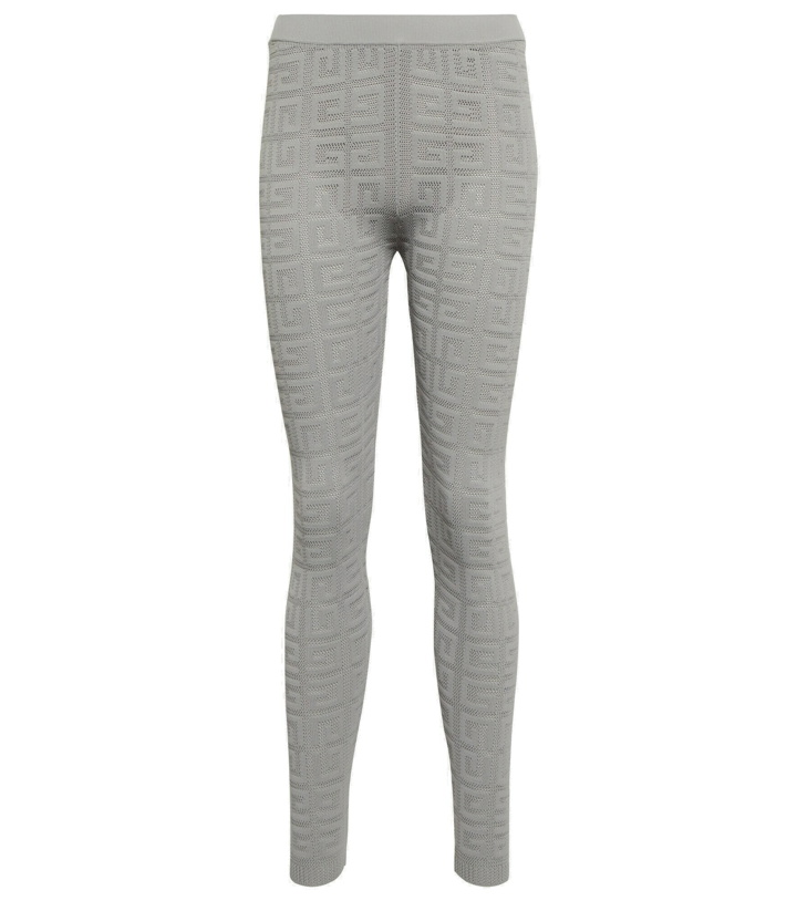 Photo: Givenchy - 4G monogram jacquard leggings