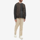 Norse Projects Men's Vagn GMD Patchwork Crew Sweat in Slate Grey