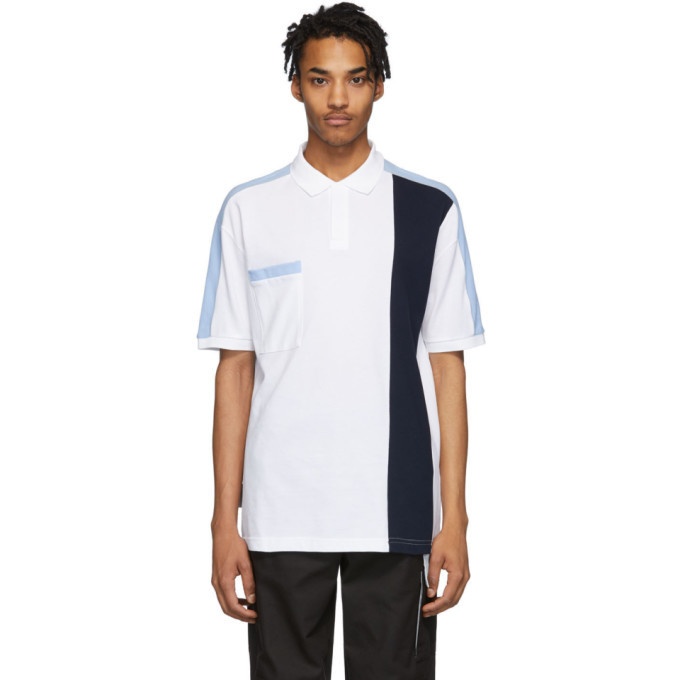 Photo: GR10K White and Navy 3M™ Polo
