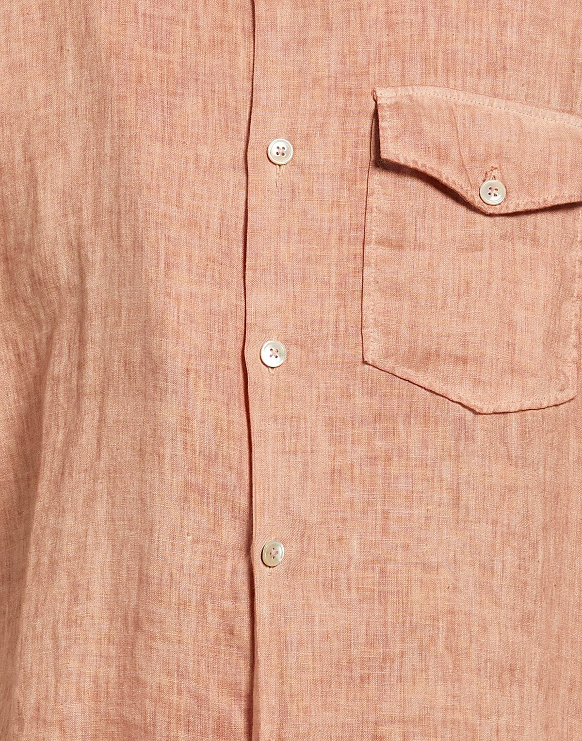 Eleventy Platinum Mens Shirt in Salmon pink