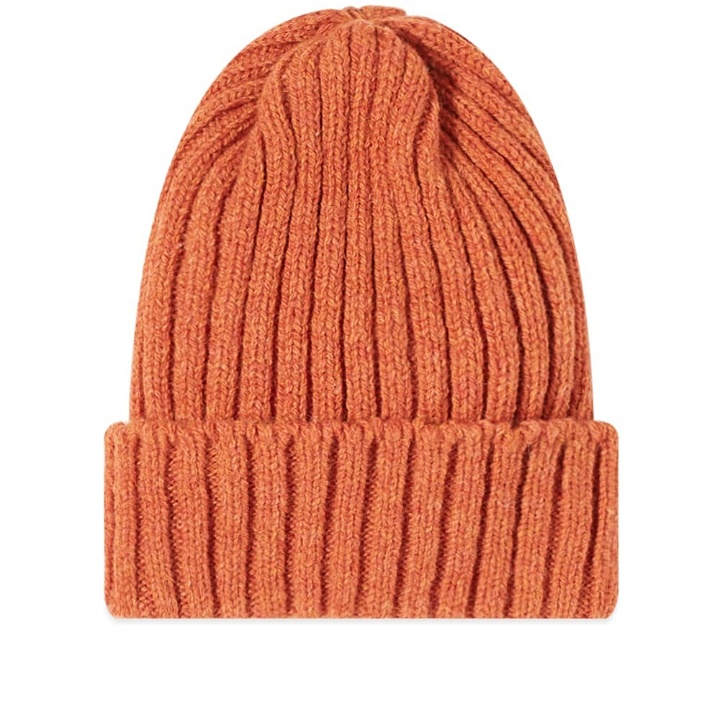 Photo: Beams Plus Men's Wool Watch Hat in Orange