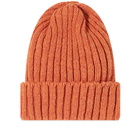 Beams Plus Men's Wool Watch Hat in Orange