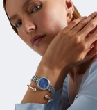 Piaget Sixtie embellished 29mm stainless steel watch