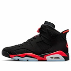Air Jordan Men's 6 Retro Sneaker in Black/Crimson