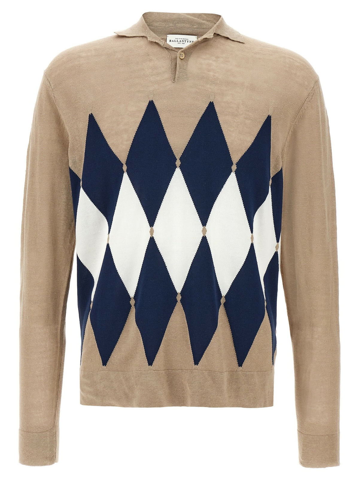 GreyxBlue Argyle Polo Shirt