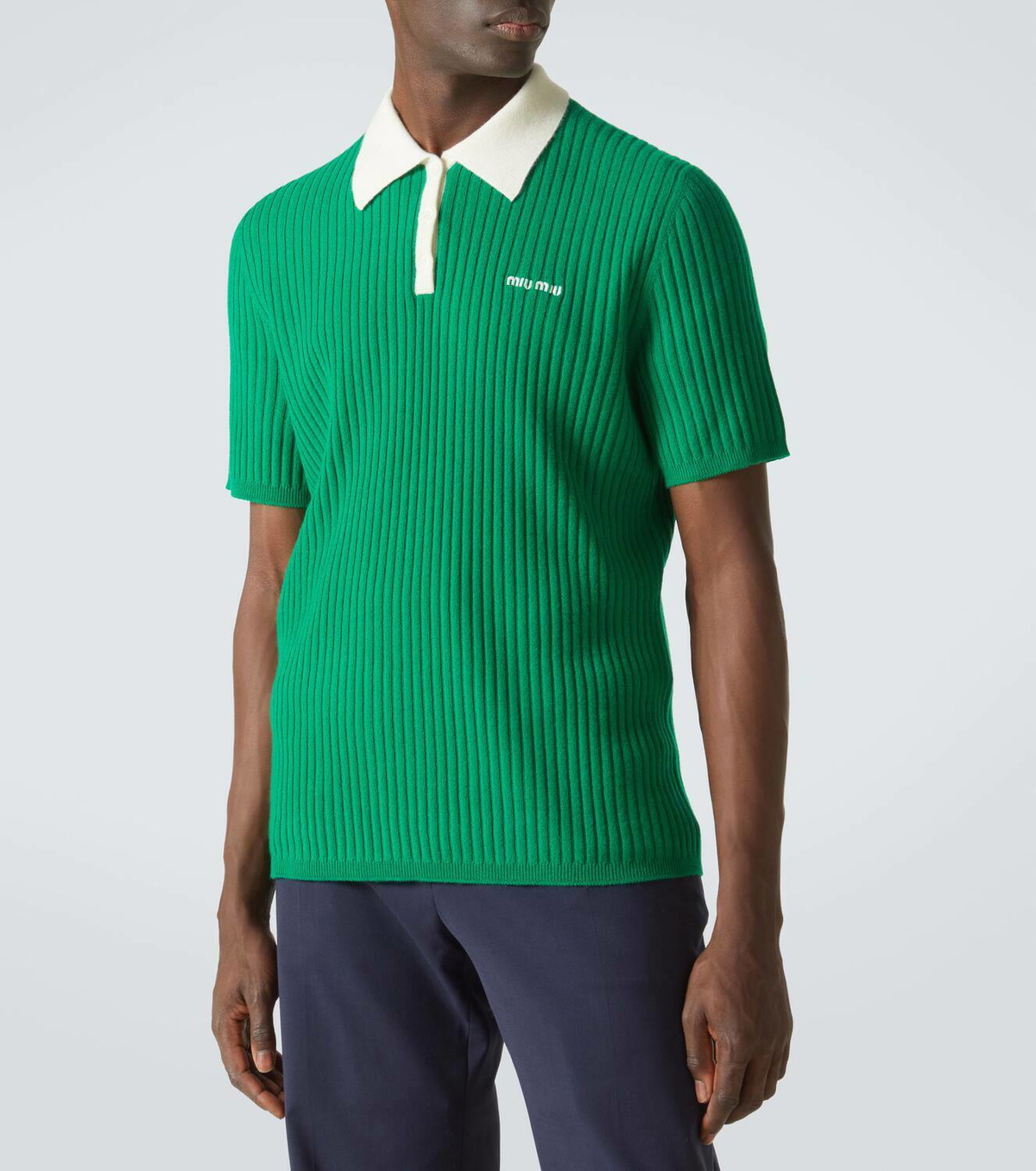 Miu Miu Cashmere polo sweater