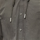 Wooyoungmi Men's Hooded Overshirt in Grey