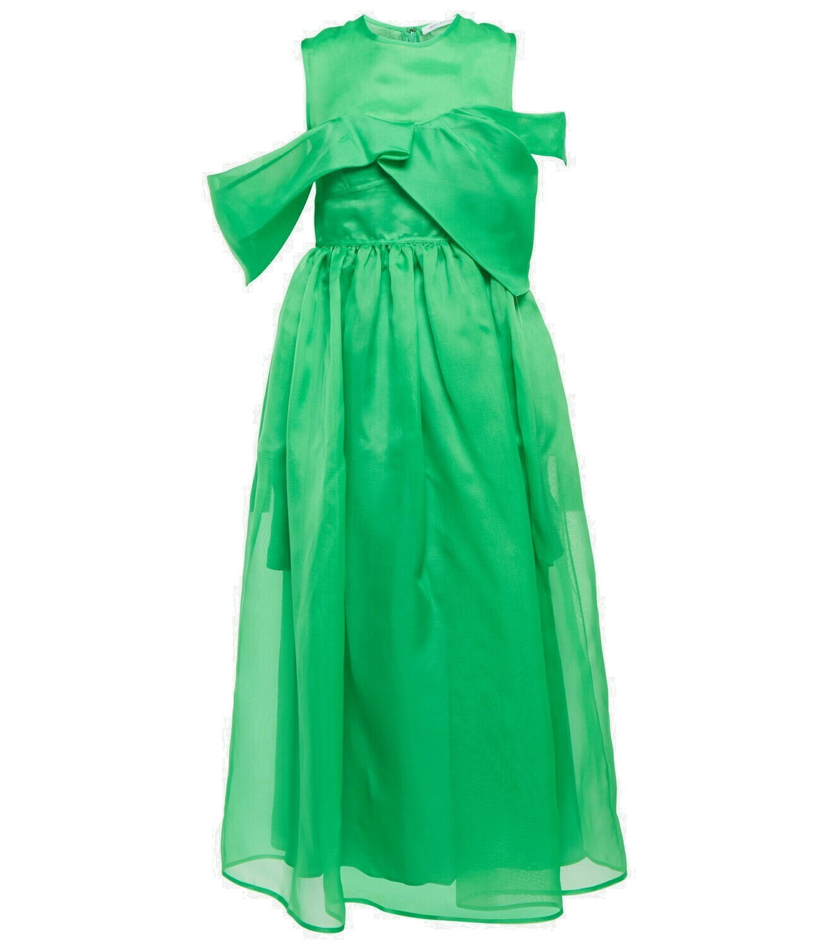 Cecilie Bahnsen - Sidney silk midi dress Cecilie Bahnsen
