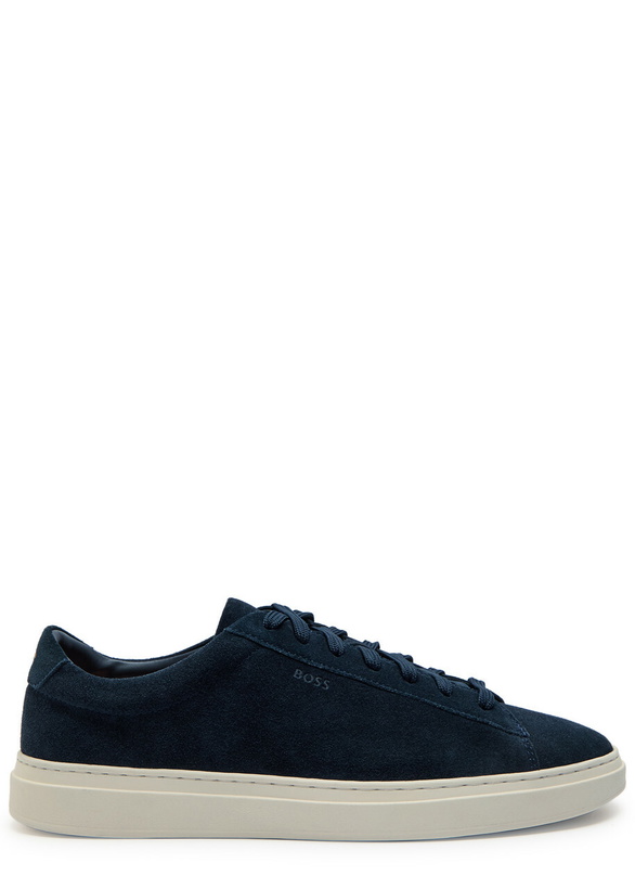 Photo: Boss Kieran Suede Sneakers Navy