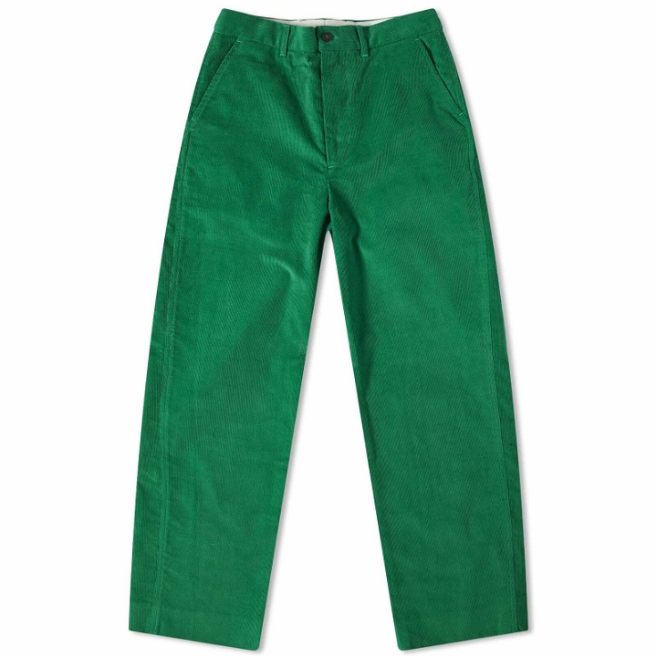 Photo: Bode Men's Corduroy Standard Trousers in Green