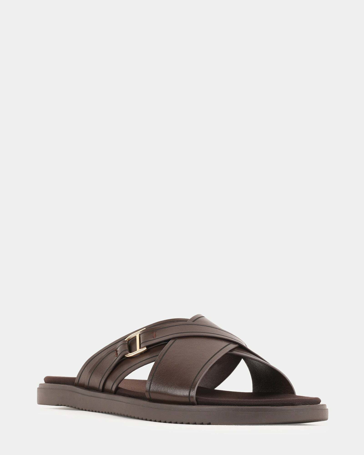 Steve Madden Samos Sandals in Brown