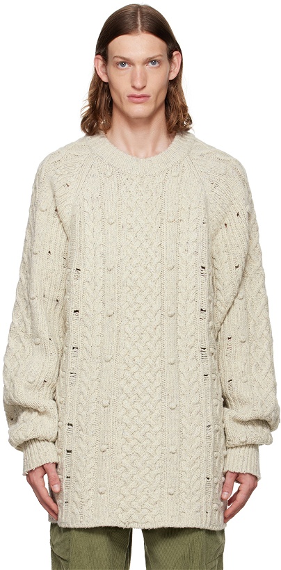 Photo: Andersson Bell Beige Long Sweater