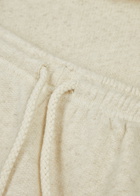 American Vintage Itonay Cotton-blend Sweatpants Cream