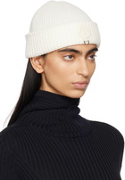 Moncler Genius Moncler x Willow Smith White Wool Beanie