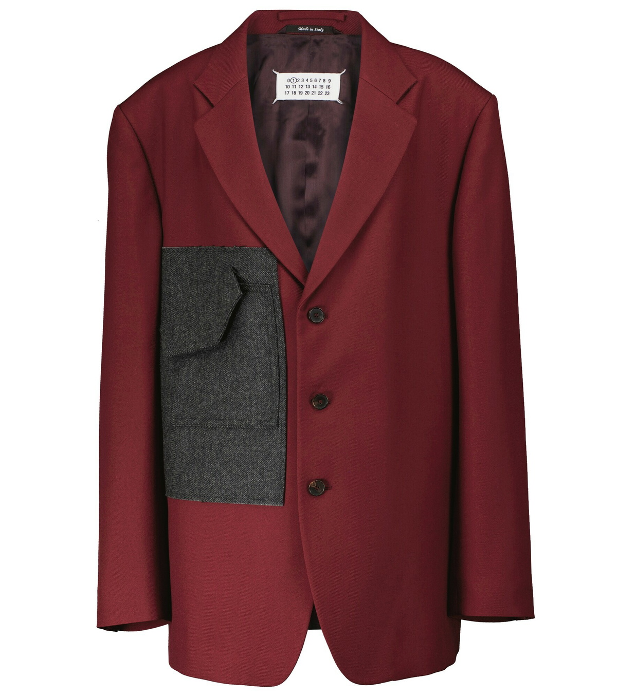 Maison Margiela - Single-breasted oversized blazer Maison Margiela