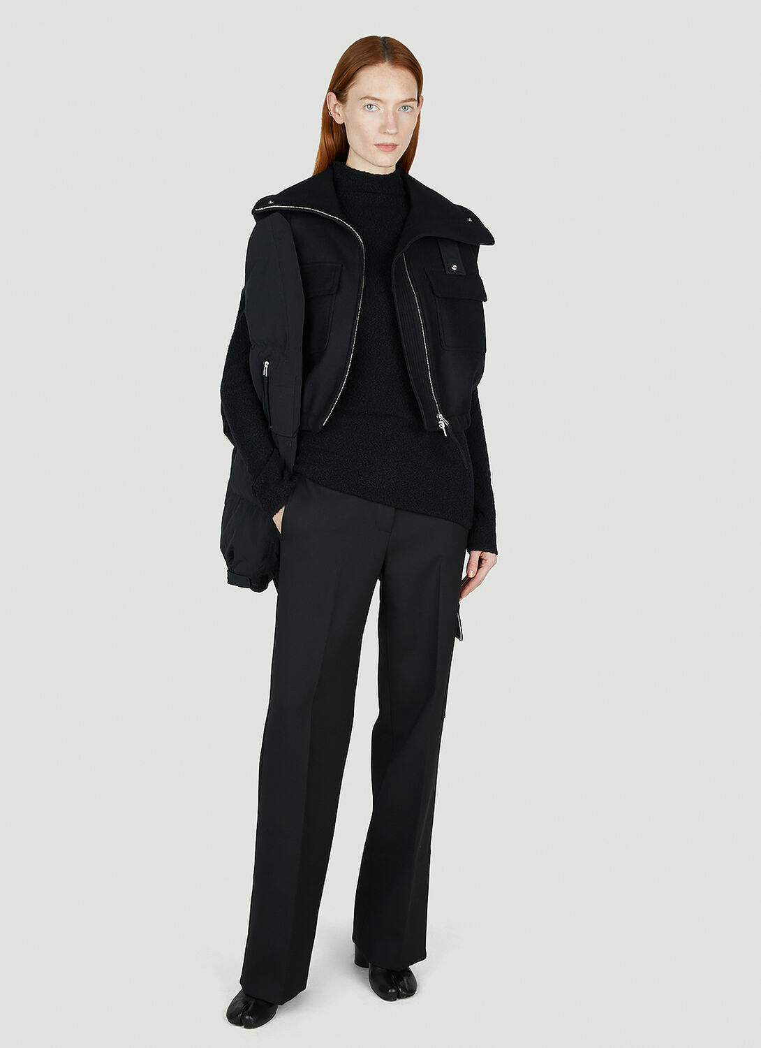 Helmut Lang Hybrid Bomber Jacket