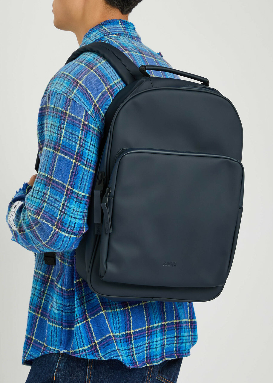 Rains Book Daypack Large Backpack - Navy - One Size