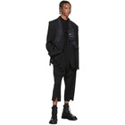 Julius Black Double Knit Trousers