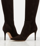 Gianvito Rossi Suede knee-high boots