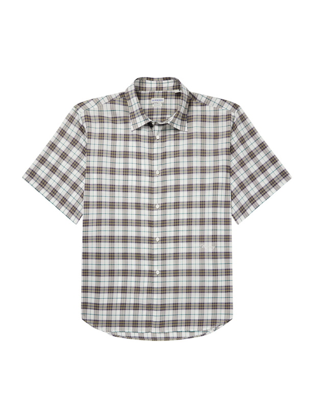 Photo: Burberry - Radmar Checked Cotton Shirt - Brown