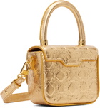 AMIRI Gold MA Quad Nano Bag