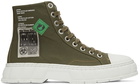 Virón Khaki Recycled Canvas 1982 Sneakers