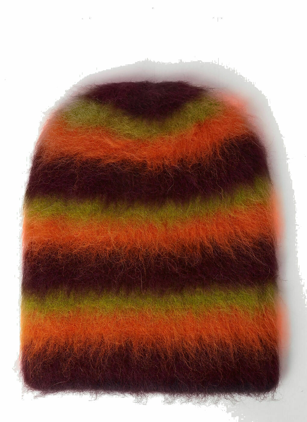 Photo: Brain Dead Fuzzy Knit Beanie Hat unisex Orange
