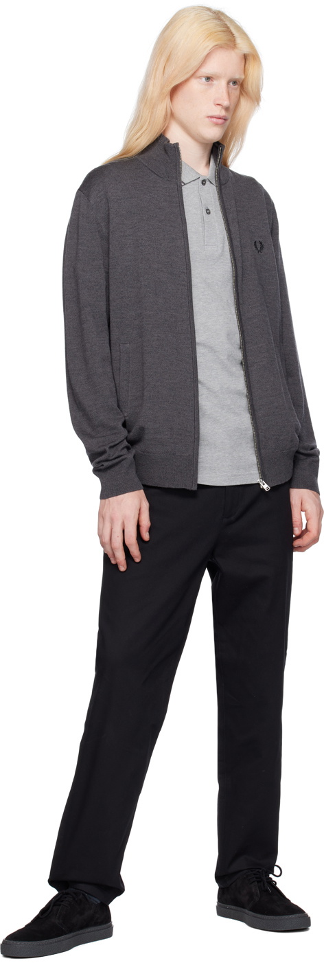 Fred Perry Gray 'The Fred Perry' Polo