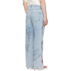Satoshi Nakamoto Blue Nessa Jeans