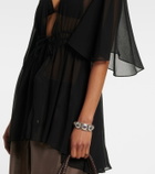 Eres Operette silk muslin top