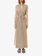 Brunello Cucinelli   Dress Beige   Womens