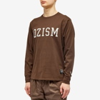 Undercover Men's x Nonnative Osizm Long Sleeve T-Shirt in Brown
