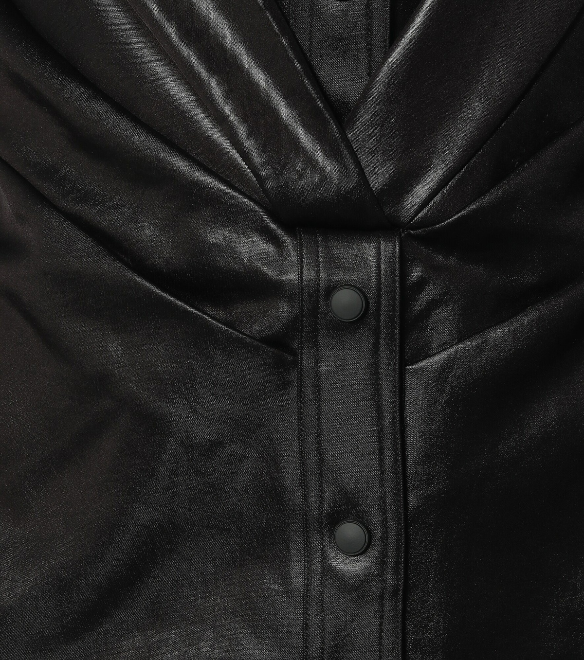 Rta - Vivienne faux leather minidress